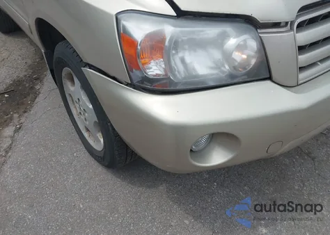 2004 Toyota Highlander Limited V6 z USA, uszkodzony, nr VIN JTEDP21AX40013050